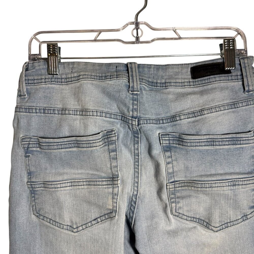 Kenneth Cole Mens Light Wash Denim Jeans Size 32 Straight Leg - Picture 6 of 11